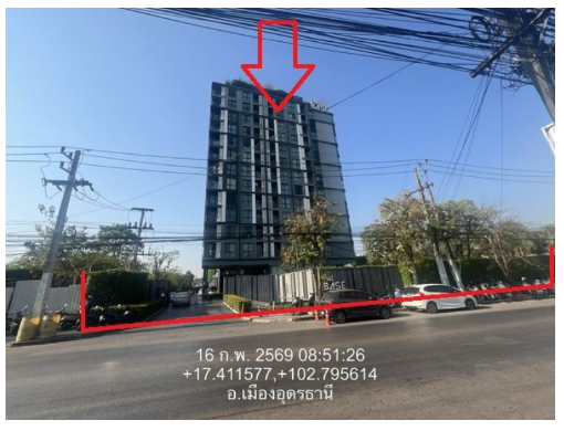 รูป ห้องชุด/คอนโดมิเนียม 30.8 ตร.ม. ห้องชุด โครงการ เดอะ เบส ไฮท์ อุดรธานี อุดรธานี เมืองอุดรธานี อุดรธานี 2.2M - รูปที่ 8/25