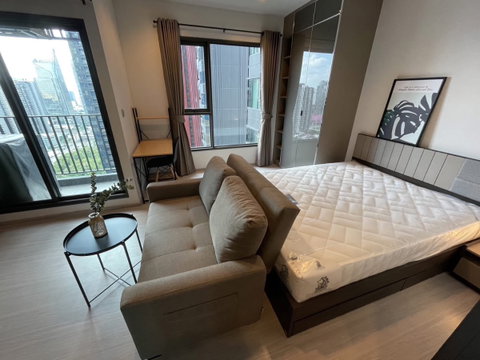 🟪🟦🟩🟨🟧 For Rent: Life Asoke - Rama 9!!! Fully furnished room, ready to move in!! 🛎️🛎️ | Line@: @assetspro