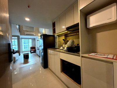 Condos for rent : Duplex Loft at Culture Chula | High Ceiling, 2Bed 1 Bath | Walk to MRT Samyan & Chula
