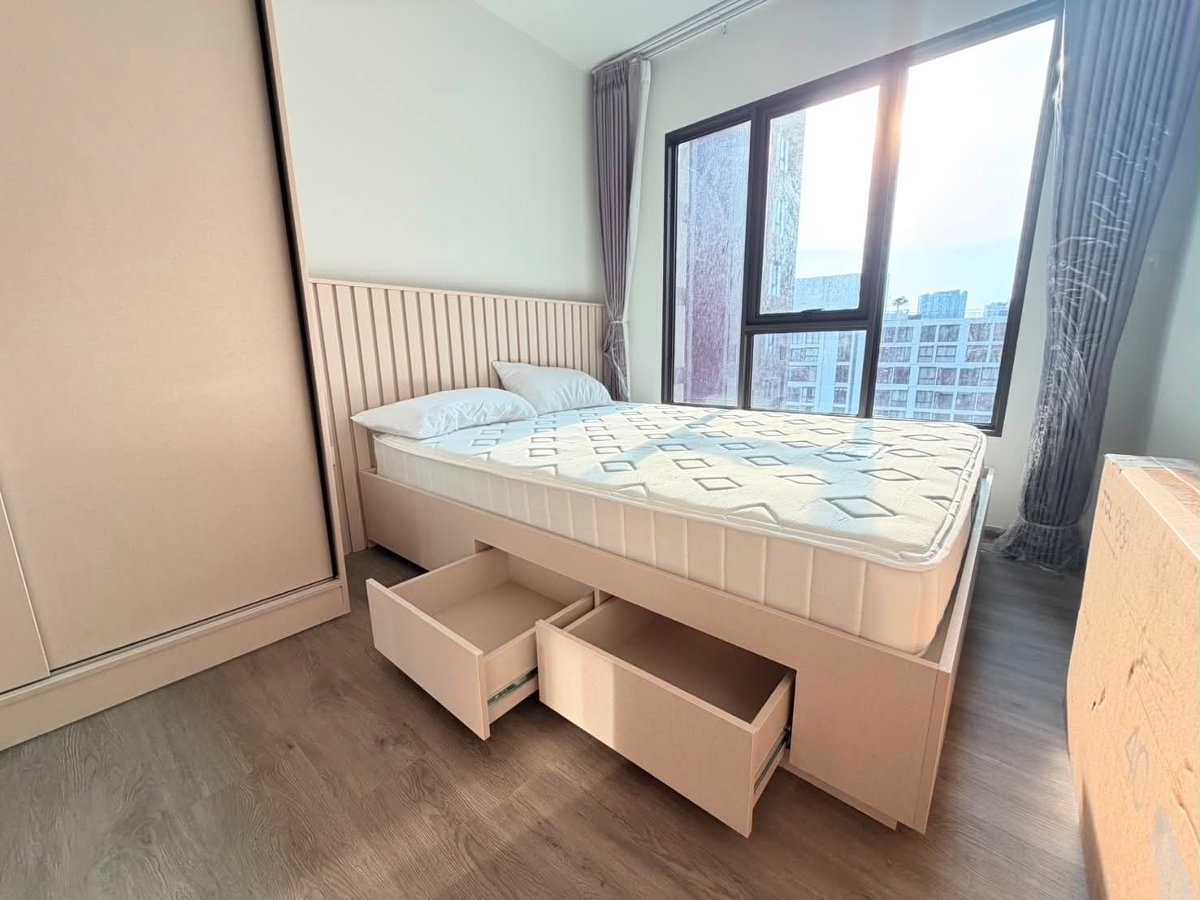 รูป ปล่อยเช่า คอนโดตกแต่งพร้อมอยู่ใกล้ BTS วุฒากาศ | Regent Home Wutthakat | 1 ห้องนอน เฟอร์นิเจอร์และเครื่องใช้ไฟฟ้าครบ - รูปที่ 4/9