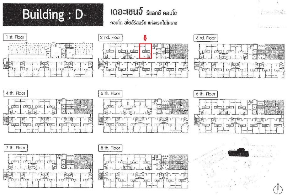 รูป ห้องชุด/คอนโดมิเนียม 32.18 ตร.ม. ห้องชุด โครงการ เดอะเชนจ์ รีแลกซ์ คอนโด นครราชสีมา เมืองนครราชสีมา นครราชสีมา 1.7M - รูปที่ 13/15