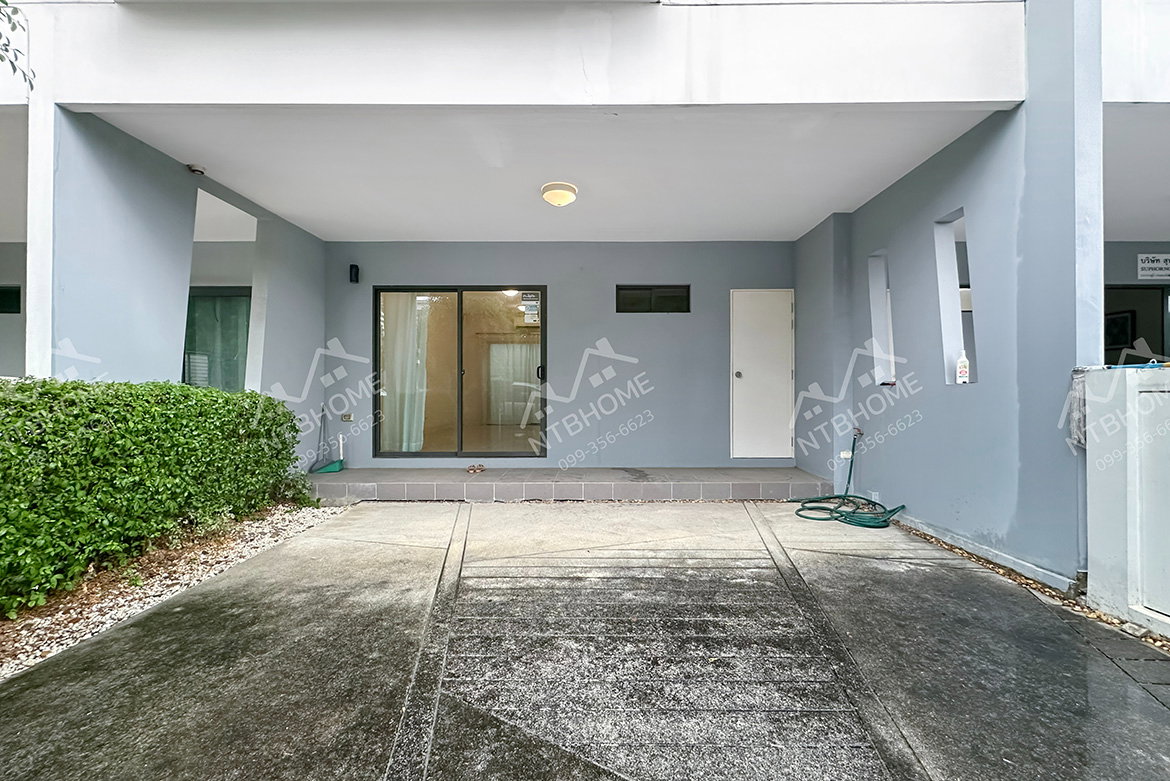 รูป ทาวน์โฮม 3 ชั้น ธนาคลัสเตอร์ ราชพฤกษ์ – สถานีบางพลู ต้นโครงการ แปลงหน้าสวน พร้อมอยู่ ใกล้ MRT สายสีม่วง สถานีบางรักใหญ่ - รูปที่ 3/15