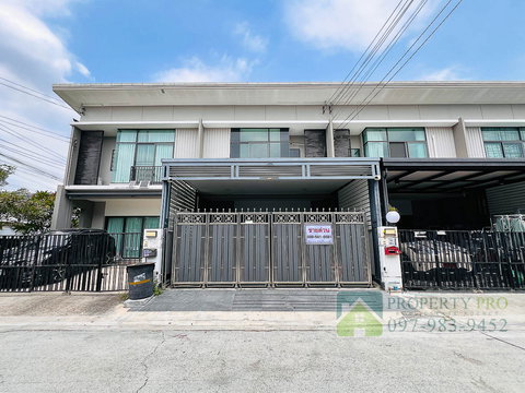 TownHouse for Sale Pruksa Ville 85 Thawi Watthana, 3 bedroom 23 sq wah 128 sqm Near Phetkasem, Bang Khae, Phutthamonthon Sai 3 : EL26S-003