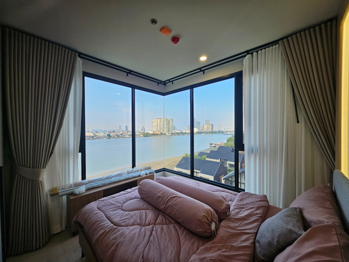 รูป 🛁 แช่อ่างชมพระอาทิตย์ขึ้นได้ทุกวัน 2 Bed ห้องมุม วิวแม่น้ำเต็มตา - รูปที่ 1/41