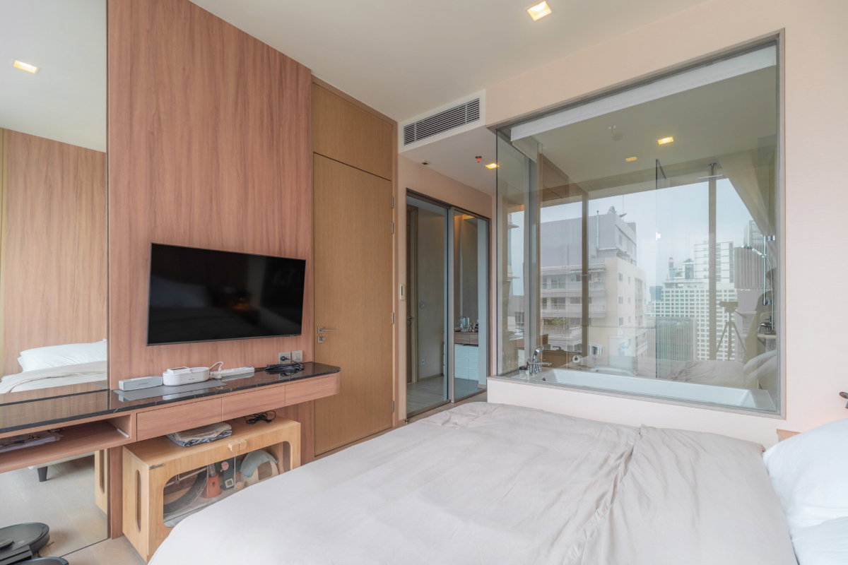 รูป ✅ ✅ ให้เช่า - The ESSE Asoke , Super Luxury 1 ห้องนอน พร้อมเข้าอยู่ ติดต่อไลน์ @bktasset โทร 095-325-8928 - รูปที่ 2/14