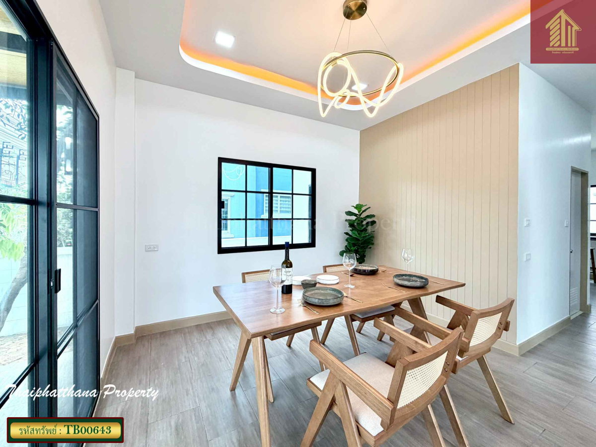 รูป ขายบ้านเดี่ยวหลังมุม รีโนเวทใหม่ หมู่บ้านนนทวี วิลล์ 5 หนองจอก ตกแต่งพร้อมเข้าอยู่ - รูปที่ 6/15