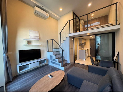 🏢〽️Knightsbridge Space Rama9 ✨Ready to Move in✨ Can View room every day