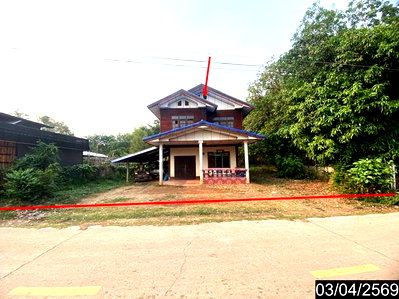 ขายบ้านเดี่ยว : บ้านเดี่ยว 1623 ตร.วา เซกา บึงกาฬ 1.7M