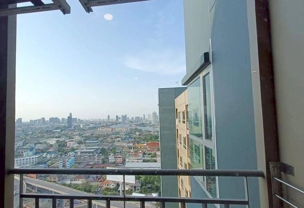 รูป ให้เช่า Lumpini Ville สุขสวัสดิ์-พระราม 2 พร้อมเฟอร์ 26 ตรม. 1นอน 8000 บาท - รูปที่ 3/8