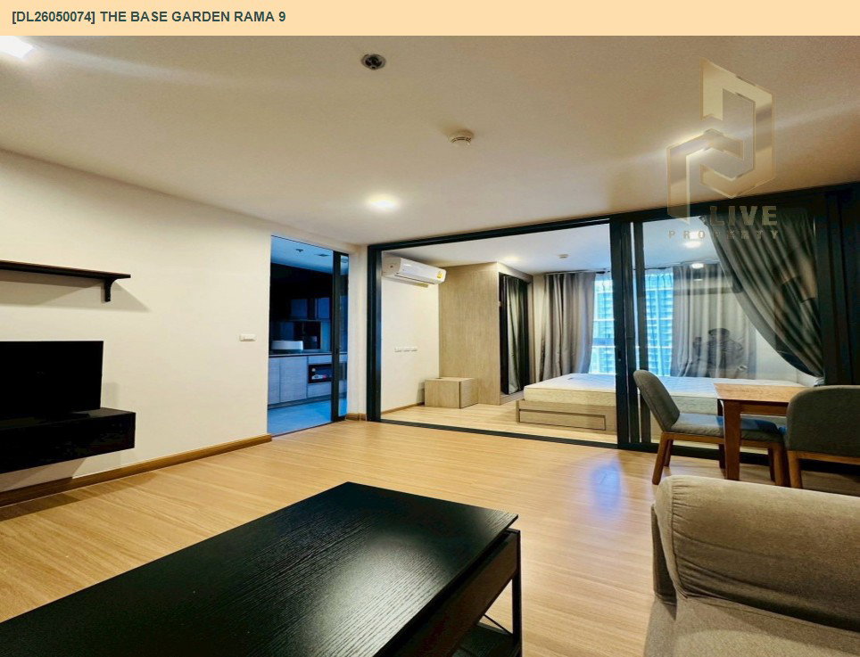รูป DL26050074 ขายคอนโด เดอะ เบส การ์เดน พระราม 9 (The Base Garden Rama 9 ) ใกล้ สายสีส้ม พร้อมเข้าอยู่ โทรด่วน 0638692663 LineID @655ebbvc - รูปที่ 13/15