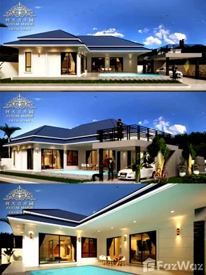 Houses for sale Hua Hin Prachaubkirikhan : 3 Bedroom House for sale at Avatar Manor  1841446