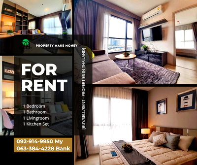 Condos for rent : Life Sukhumvit 48 , Type 2 bedrooms, special discount only this month. If interested in making an appointment to view, add Line/Call urgently.