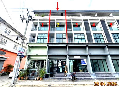 Shophouses for sale Bangkok : SHOP HOUSE 18.4 Sq.w. Phasi Charoen Bangkok for 5.5M