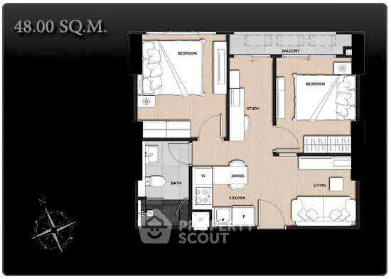รูป คอนโด 2-ห้องนอน ที่ เดอะ ซิกเนเจอร์ บาย เออร์บาโน่ ใกล้ BTS สะพานควาย (ID 1904491) - รูปที่ 8/14