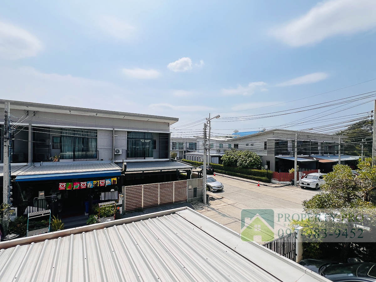 รูป ขาย บ้าน พฤกษาวิลล์ 85 เลียบคลองทวีวัฒนา บ้านทาวน์เฮาส์ 2 ชั้น แบบ 3 ห้องนอน 23 ตรว 128 ตรม มีส่วนต่อเติม ใกล้ ทวีวัฒนา เพชรเกษม บางแค : EL26S-003 - รูปที่ 16/22