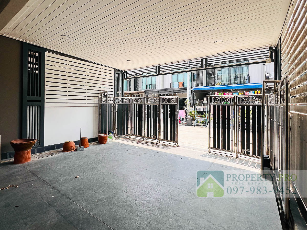 รูป ขาย บ้าน พฤกษาวิลล์ 85 เลียบคลองทวีวัฒนา บ้านทาวน์เฮาส์ 2 ชั้น แบบ 3 ห้องนอน 23 ตรว 128 ตรม มีส่วนต่อเติม ใกล้ ทวีวัฒนา เพชรเกษม บางแค : EL26S-003 - รูปที่ 20/22