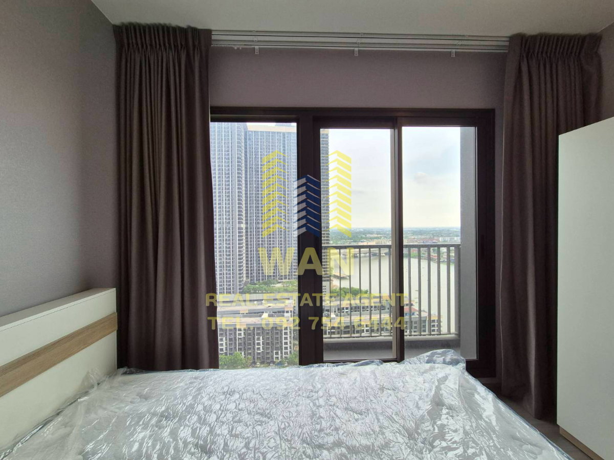 รูป ให้เช่าคอนโด The politan aqua ชั้น 25 ขนาด 30 ตร.ม. วิวแม่น้ำ สระส่วนกลาง ครบพร้อมอยู่ - รูปที่ 8/12