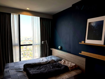 Condos for rent : 🚩 For Rent Condo THE LINE WONGSAWANG Building , Floor 29,2 bed room, Room size 54 sqm