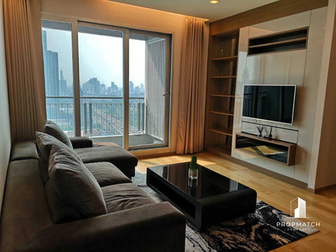 PM024779✨Flash Deal ✨The Address Asoke (2Bed 2Bath 75SQM.) พร้อมอยู่ ! เพียง  45,000 บาทต่อเดือน Tel.0981315848 @propmatch