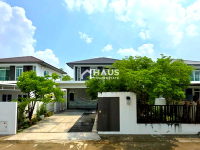 ขายบ้านเดี่ยว : 🚨 สเปคในฝัน! หลังบ้านวิวโล่งไม่ชนใคร (4 จอด + สวนจุใจ + สังคมคุณภาพ) 🔥 ขายบ้านเดี่ยว มัณฑนา ราชพฤกษ์ - สะพานมหาเจษฎาบดินทร์ฯ 🔥/ 3 ห้องนอน #HRM5071