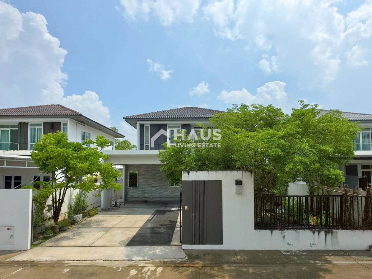 รูป 🚨 สเปคในฝัน! หลังบ้านวิวโล่งไม่ชนใคร (4 จอด + สวนจุใจ + สังคมคุณภาพ) 🔥 ขายบ้านเดี่ยว มัณฑนา ราชพฤกษ์ - สะพานมหาเจษฎาบดินทร์ฯ 🔥/ 3 ห้องนอน #HRM5071 - รูปที่ 1/20