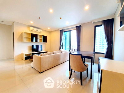 คอนโดให้เช่า : คอนโด 2-ห้องนอน ที่ วิลล่า อโศก ใกล้ MRT เพชรบุรี (ID 2874524)