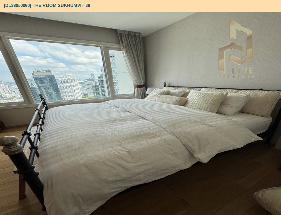 รูป DL26050060 ให้เช่าคอนโด เดอะ รูม สุขุมวิท 38 (The Room Sukhumvit 38) ใกล้ - พร้อมเข้าอยู่ โทรด่วน 0653619502 LineID @897iyzll - รูปที่ 5/12