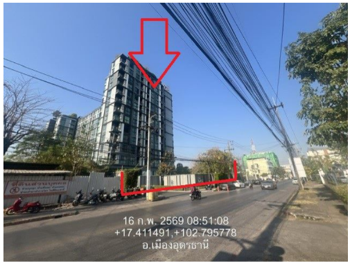 รูป ห้องชุด/คอนโดมิเนียม 30.8 ตร.ม. ห้องชุด โครงการ เดอะ เบส ไฮท์ อุดรธานี อุดรธานี เมืองอุดรธานี อุดรธานี 2.2M - รูปที่ 6/25