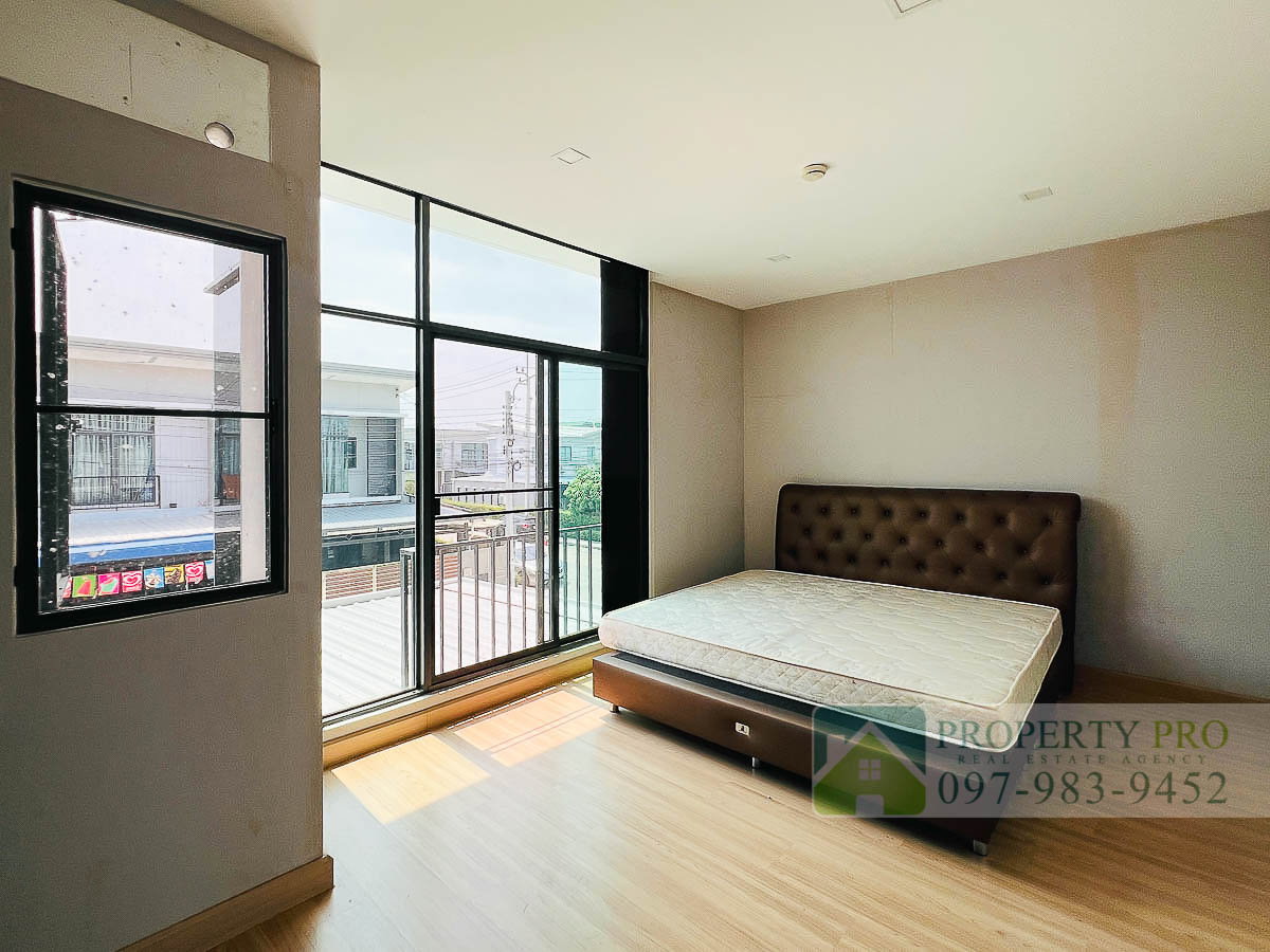 รูป ขาย บ้าน พฤกษาวิลล์ 85 เลียบคลองทวีวัฒนา บ้านทาวน์เฮาส์ 2 ชั้น แบบ 3 ห้องนอน 23 ตรว 128 ตรม มีส่วนต่อเติม ใกล้ ทวีวัฒนา เพชรเกษม บางแค : EL26S-003 - รูปที่ 12/22