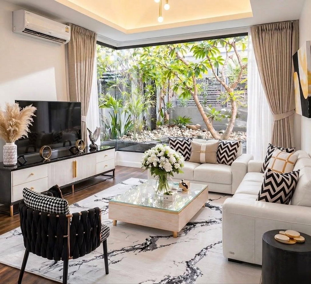 รูป บ้านให้เช่า 1 หลัง ที่  เสรี ซอย 9  4 ห้องนอน 3 ห้องน้ำ - รูปที่ 14/15