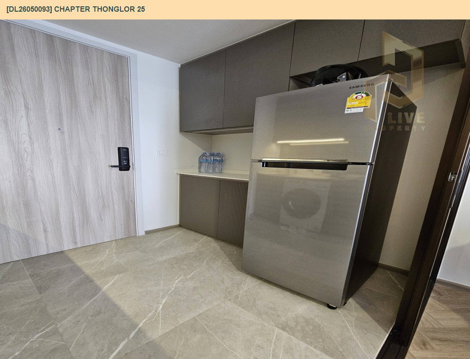 รูป DL26050093 ให้เช่าคอนโด แชปเตอร์ ทองหล่อ 25 (Chapter Thonglor 25) ใกล้ BTS ทองหล่อ พร้อมเข้าอยู่ โทรด่วน 0614453194 LineID @162cjixi - รูปที่ 14/14