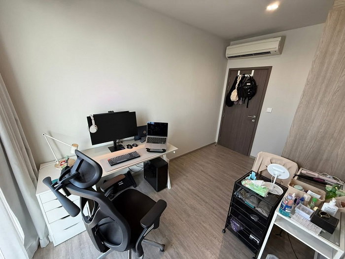 รูป 💥💥ให้เช่าห้องพร้อมอยู่!! The Line Wongsawang 2Bed 54.43 ตรม.ชั้น 29 แต่งครบ สอบถาม LINE ID: @atfirm💥💥​ - รูปที่ 7/13
