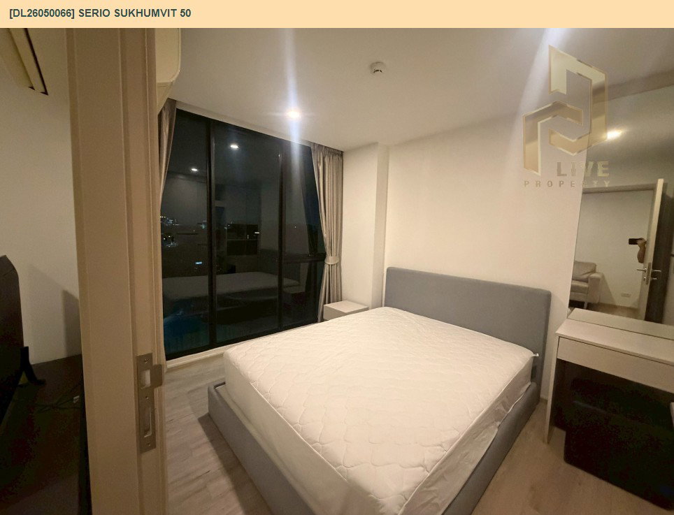 รูป DL26050066 ให้เช่าคอนโด เซอริโอ้ สุขุมวิท 50 (Serio Sukhumvit 50 ) ใกล้ BTS อ่อนนุช พร้อมเข้าอยู่ โทรด่วน 0653619502 LineID @897iyzll - รูปที่ 3/7