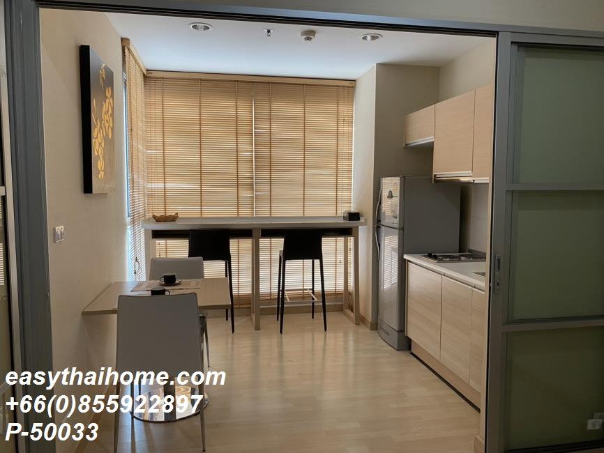 รูป P-50033 คอนโดให้เช่า ริธึ่ม รัชดา 1 ห้องนอน วิวเมือง ใกล้ MRTรัชดาภิเษก 19,000 บาท | Line Id: @easythaihome | 085-592-2897 - รูปที่ 6/8