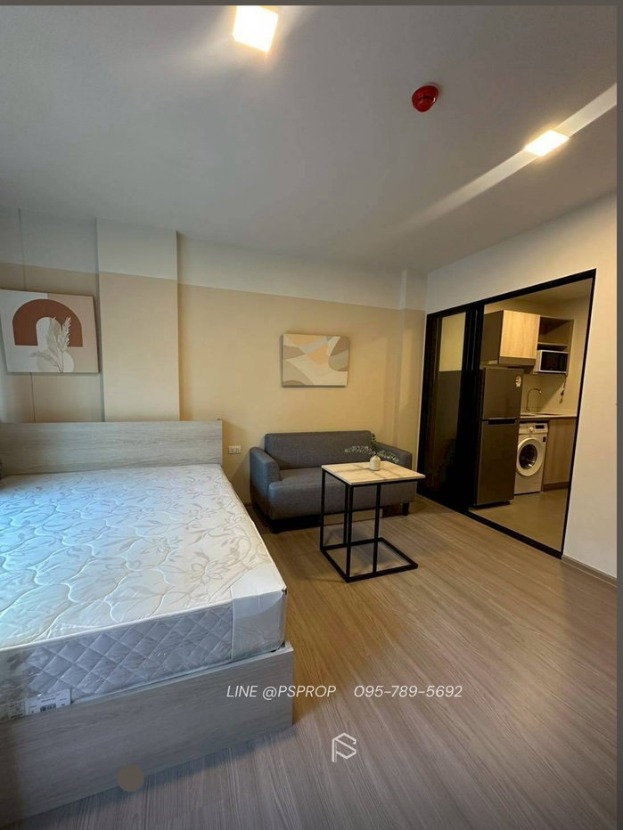 รูป คอนโดเช่าบางเเสน ใกล้ตลาดปาร์คอิน Dcondo sense✅ พร้อมเข้าอยู่ #CR0448 - รูปที่ 5/6