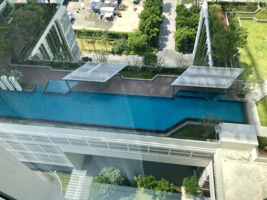 รูป 🏙️ สัมผัสชีวิตเหนือระดับ! คอนโด The Saint Residences พร้อมเฟอร์นิเจอร์ครบ (DSL476) - รูปที่ 9/20