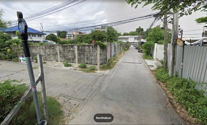 รูป ขาย ที่ดิน ซอยงามวงศ์วาน 23 (ซอยวัดบัวขวัญ) นนทบุรี 199 ตร.วา หน้ากว้าง เดินทางสะดวก ห่าง ถ.งามวงศ์วาน เพียง 400 เมตร - รูปที่ 3/7