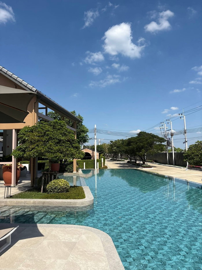 รูป 📣ให้เช่าบ้าน🏠 อณาสิริ ชัยพฤกษ์ วงแหวน 2  บ้านแฝด สไตร์บ้านเดี่ยว หลังมุม ผนังไม่ติดกัน - รูปที่ 7/8