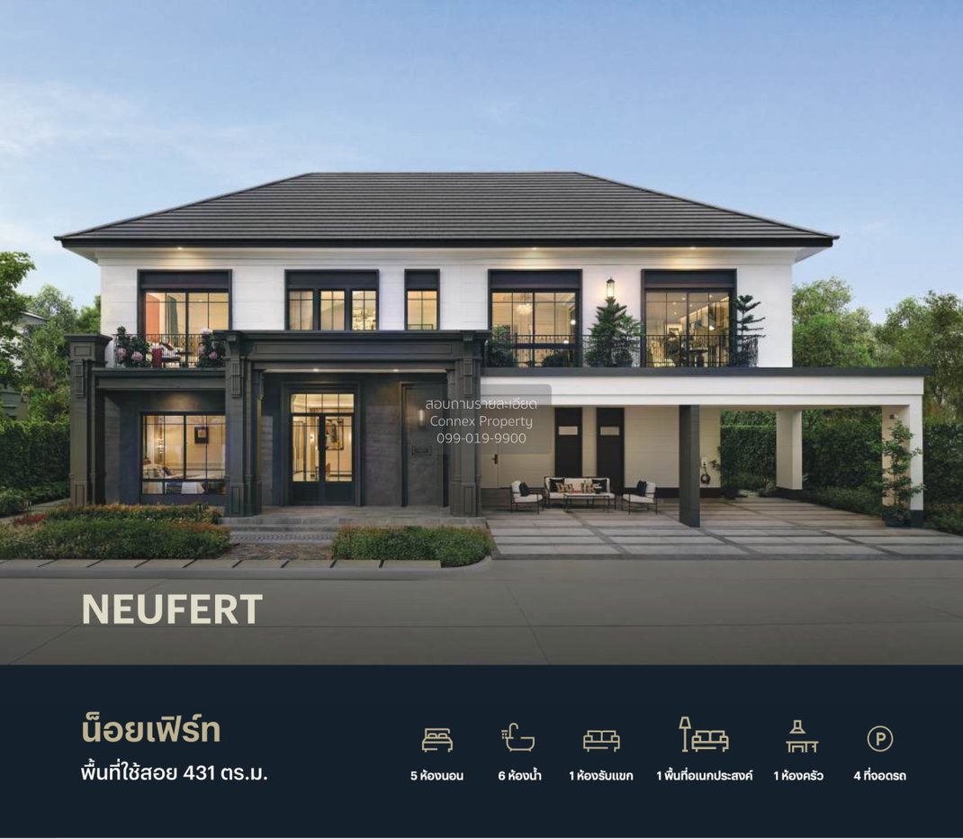 รูป ขายบ้าน  เศรษฐสิริ เกรท วงแหวน - จตุโชติ สามวาตะวันตก เขต คลองสามวา กรุงเทพ CX-153357 ✅ ทักไลน์ @connexproperty ตอบทันที ทีมงานมืออาชีพ ✅ - รูปที่ 1/2