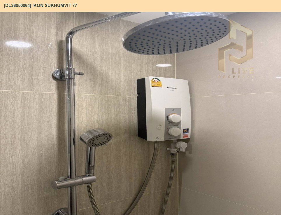 รูป DL26050064 ให้เช่าคอนโด ไอคอน สุขุมวิท 77 (IKON Sukhumvit 77) ใกล้ BTS อ่อนนุช พร้อมเข้าอยู่ โทรด่วน 0614453194 LineID @162cjixi - รูปที่ 7/8