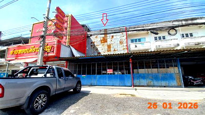อาคารพาณิชย์ ชลบุรี : อาคารพาณิชย์ 72 ตร.วา บ้านบึง ชลบุรี 5M