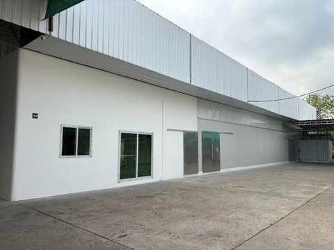 ให้เช่าโรงงานอาหาร เครื่องสำอาง 420 ตรม. มาตรฐานGMP  แครายนนทบุรี พร้อมใช้งาน