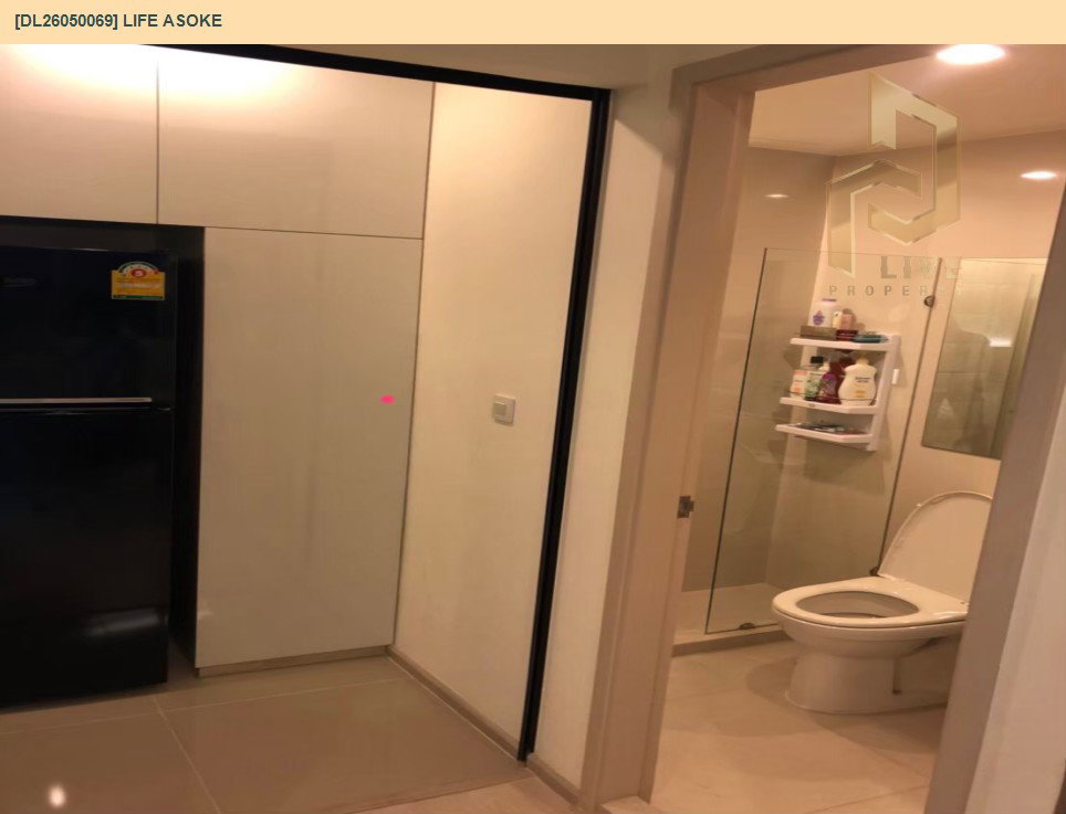 รูป DL26050069 ให้เช่าคอนโด ไลฟ์ อโศก (Life Asoke) ใกล้ MRT เพชรบุรี พร้อมเข้าอยู่ โทรด่วน 0800343450 LineID @655ebbvc - รูปที่ 12/13