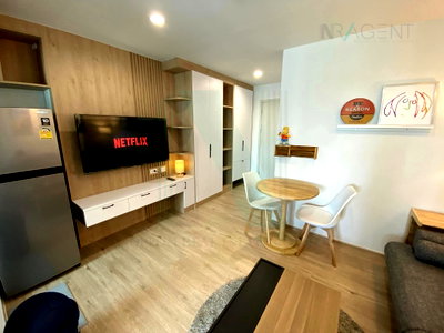 Condos for rent : 🚩Best room!🚩 For Rent Condo RYE TALAT PHLU Building A, Floor 7,1 bed room, Room size 30.00 sqm