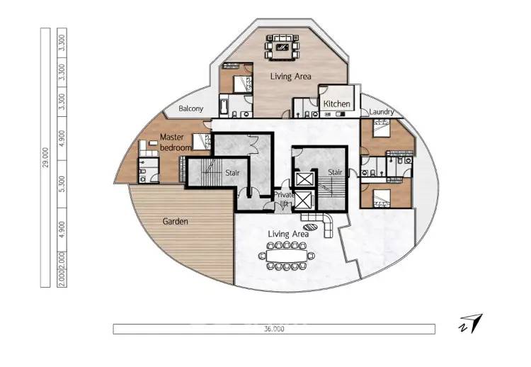 picture 4-BR Condo at Moon Tower Condominium near BTS Thong Lor (ID 2874650) - 15/15