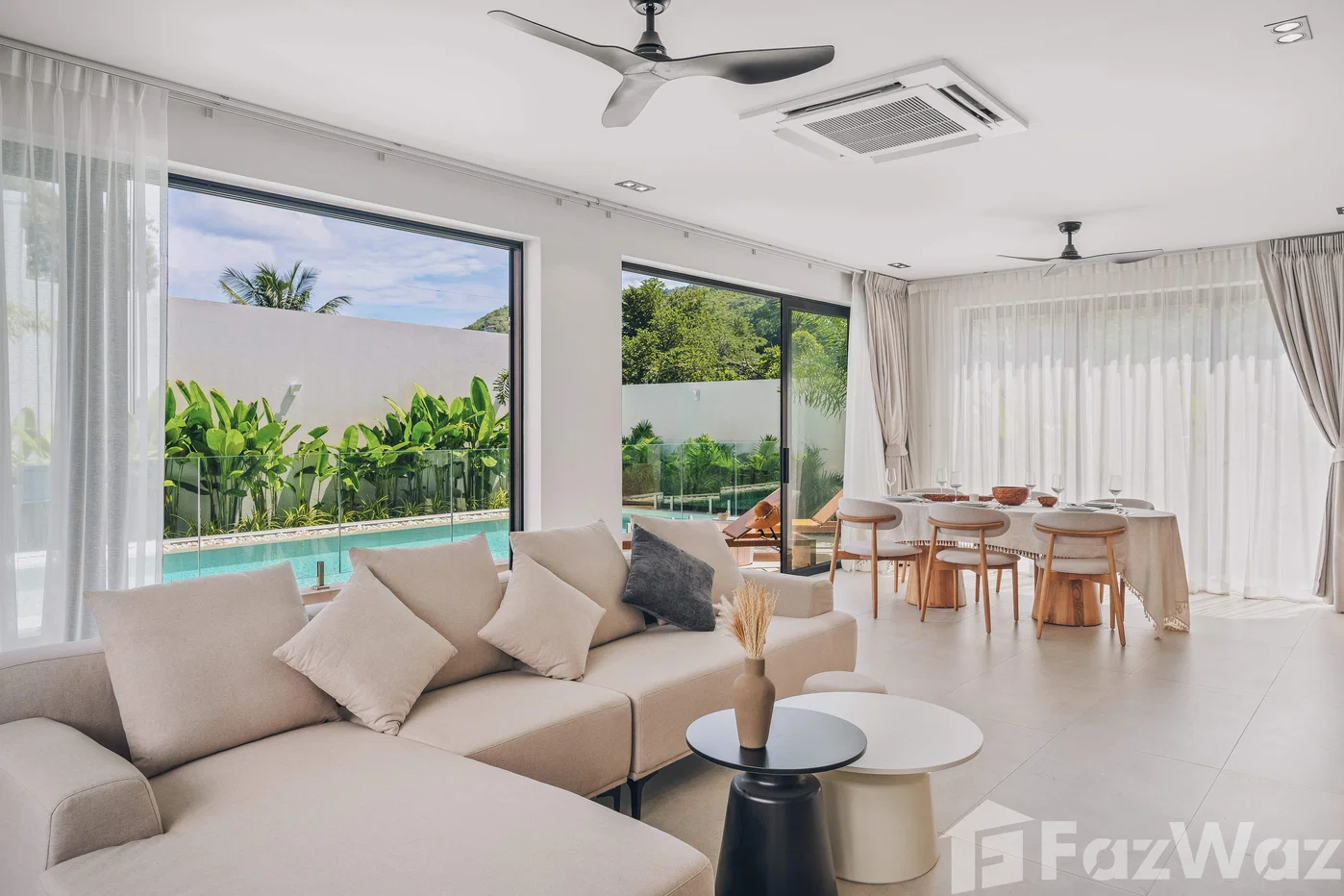 รูป วิลล่าให้เช่า 3 ห้องนอน ใน บ่อผุด, สุราษฎร์ธานี 6211736 - รูปที่ 2/10