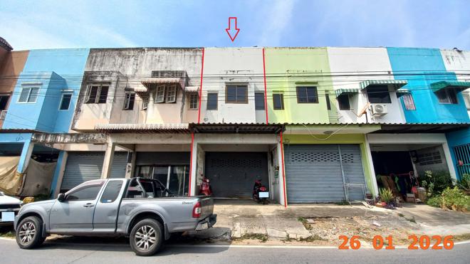 รูป อาคารพาณิชย์ 17.3 ตร.วา บางละมุง ชลบุรี 1.2M - รูปที่ 1/24