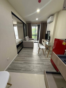 ให้เช่าIKON Sukhumvit77 - 1นอน 32ตรม. ชั้น4 ตึกA - Line:@hac55