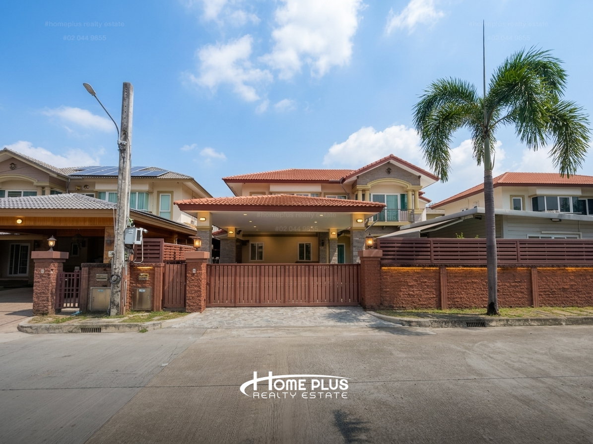 รูป บ้านเดี่ยว 2 ชั้น หมู่บ้านลัดดารมย์ วัชรพล-รัตนโกสินทร์ - รูปที่ 1/33