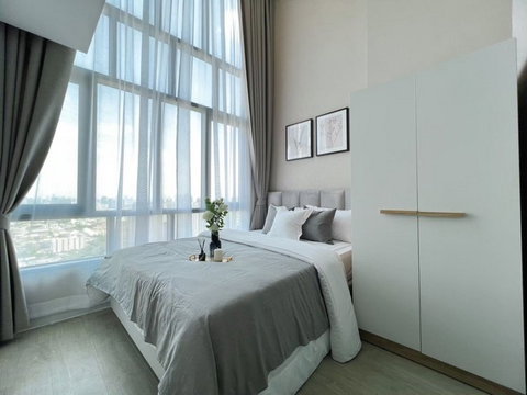 Sale: Metro Sky Prachachuen condo3 9.39 sq.m.– 24 floor, Modern Duplex space, High Ceiling, Bangkok